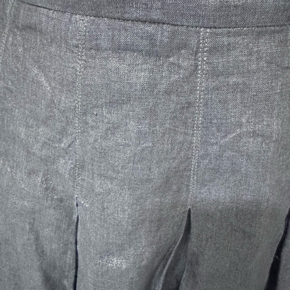 Burberry Gold A-Line Skirt - Picture 9 of 9